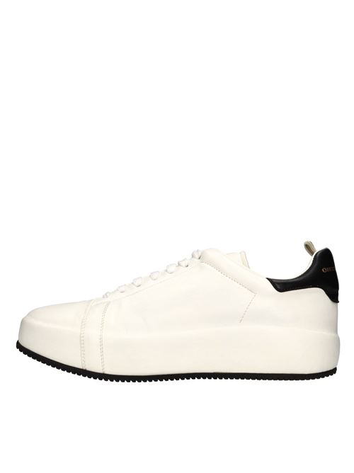 Sneakers in pelle OFFICINE CREATIVE | ACEPLUS/103 GUANTERIABIANCO-NERO